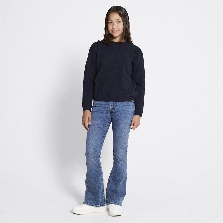 Basic knit sweater "Signe star"